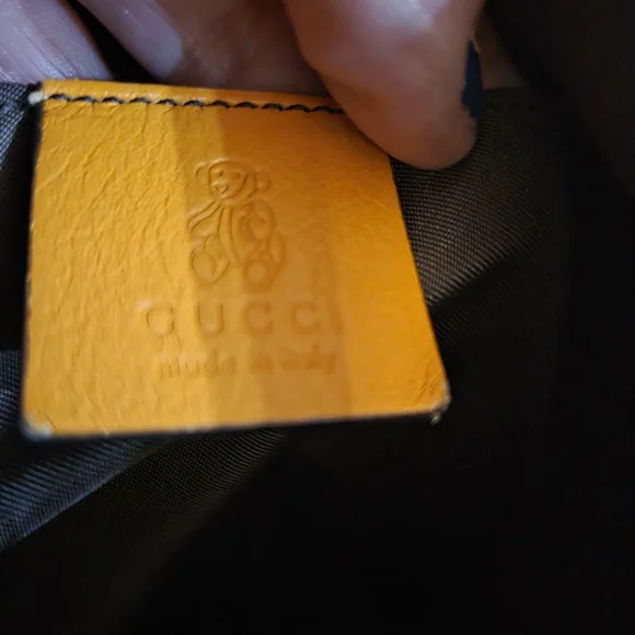 Gucci Beige and Orange Tote Bag - Picture 9 of 10
